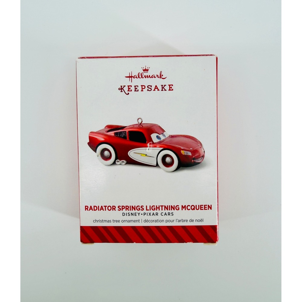 Hallmark Keepsake Radiator Springs Lightning McQueen Disney Pixar Cars Ornament